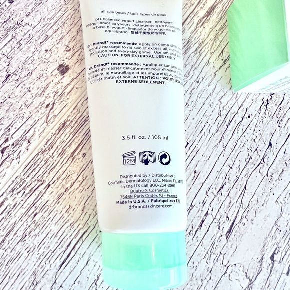 Dr. Brandt prebiotic Clean biotic yogurt cleanser. BNIB AND SEALED - Picture 9 of 10